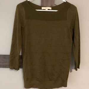 LOFT 3/4 length sleeve light sweater